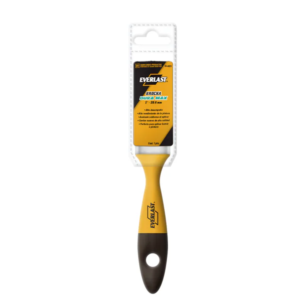 Brocha Profesional Dura Max 1 pulgada Cerdas Naturales HT Hecort