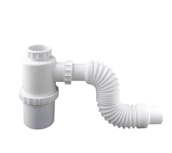 Céspol con Bote de Polipropileno para Fregadero 1 1/2 pulgada HT Hecort