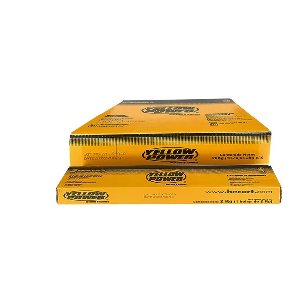 Electrodo E6013 Punta Amarilla 3/32 pulgada Caja 20kg HT Hecort