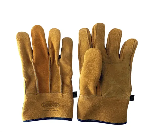 Guantes de Carnaza Largo Palma Reforzada 14 pulgadas HT Hecort