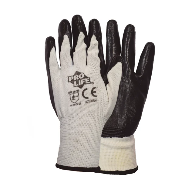 Guantes de Nitrilo Palma Impregnada Anti-Grasa HT Hecort