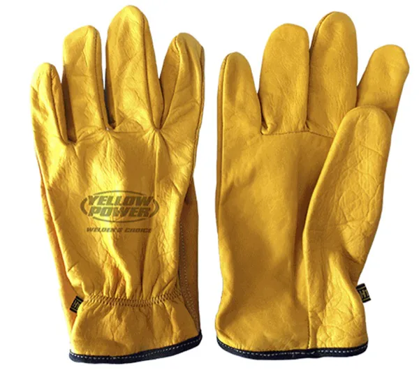 Guantes de Piel Flor Tipo Argonero Soldadura TIG HT Hecort